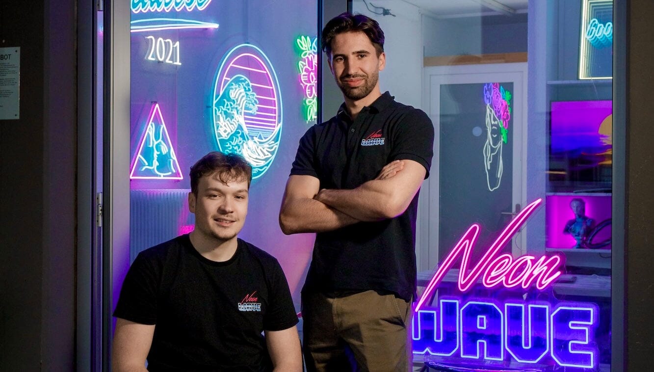 Das Bieler Tagblatt zu Besuch bei Neon Wave!