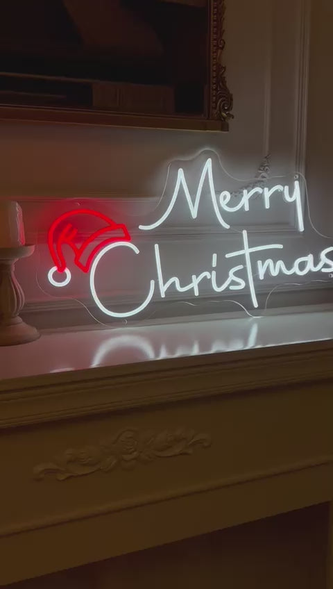 Merry Christmas Neon Schild
