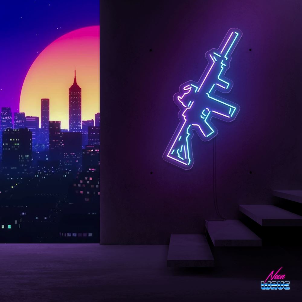 M-15 Neon Sign Neonwave.ch 75cm