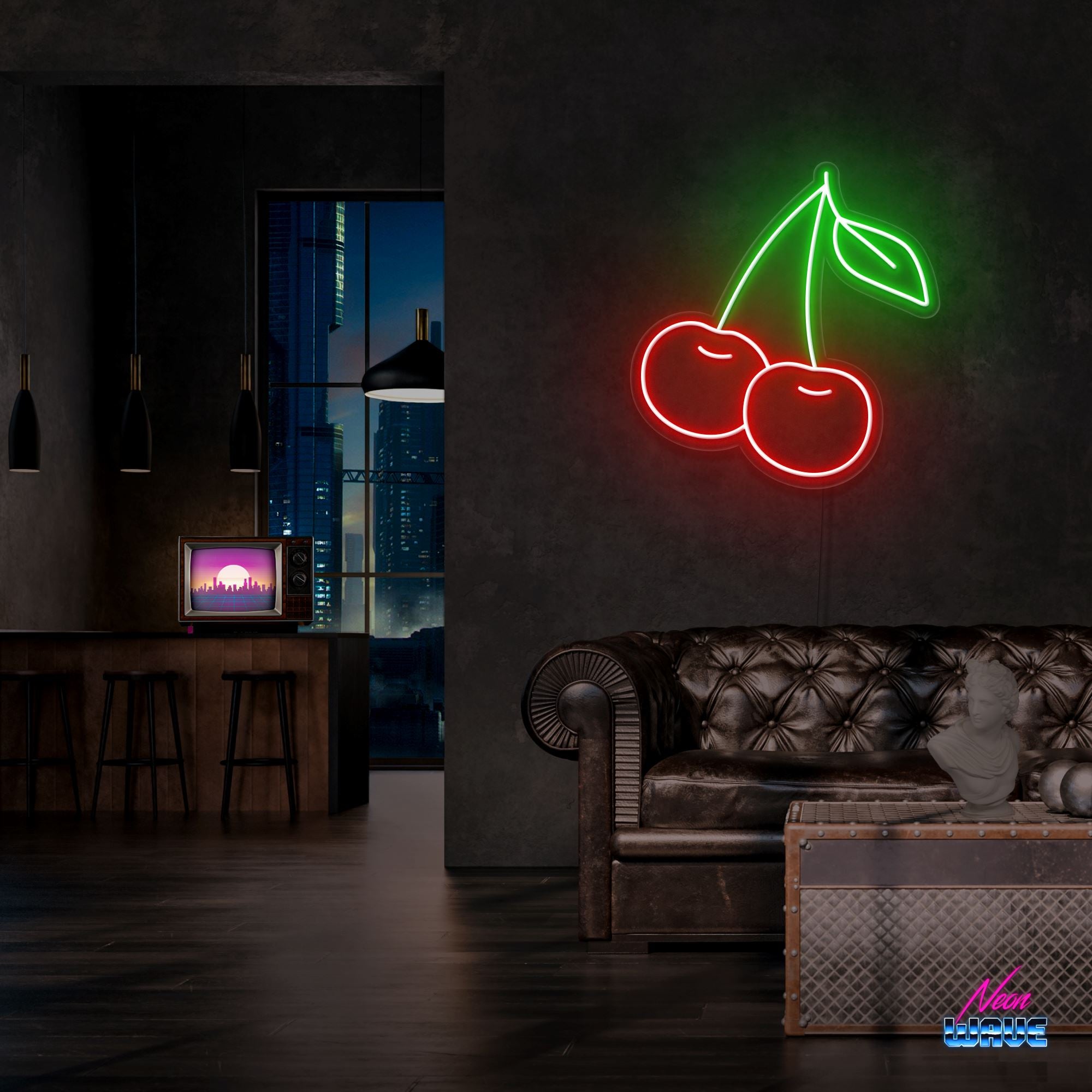 Cherry Neon Sign Neonwave.ch