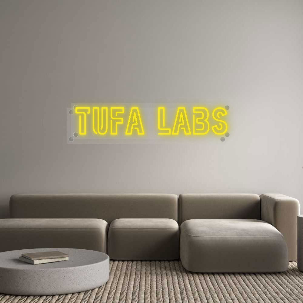 Dein Custom Neon Sign Tufa Labs Custom Neon NEON WAVE 