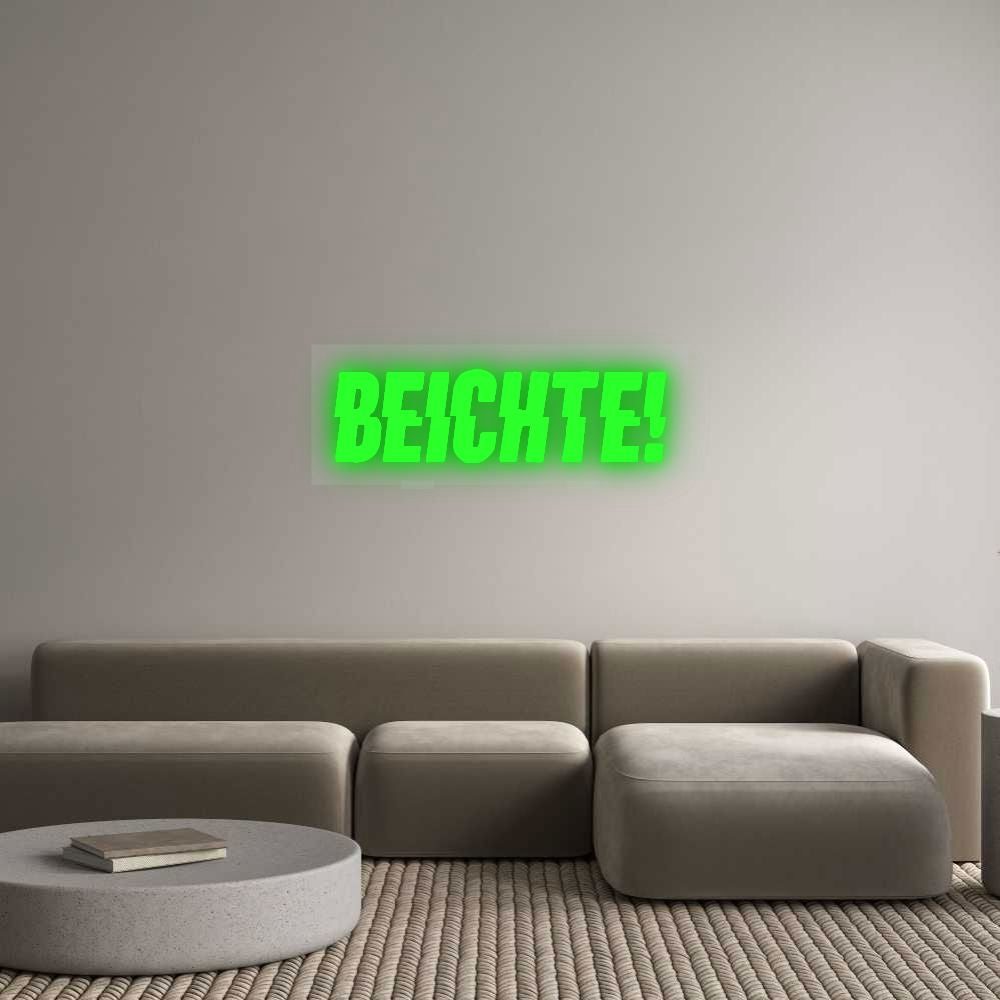 Dein Custom Neon Sign Beichte! Custom Neon NEON WAVE 