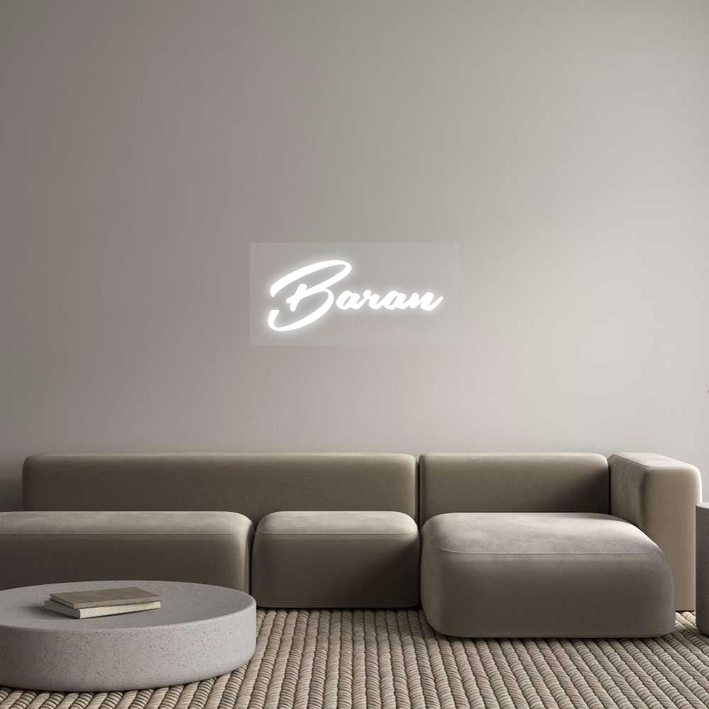 Dein Custom Neon Sign Baran Custom Neon NEON WAVE 
