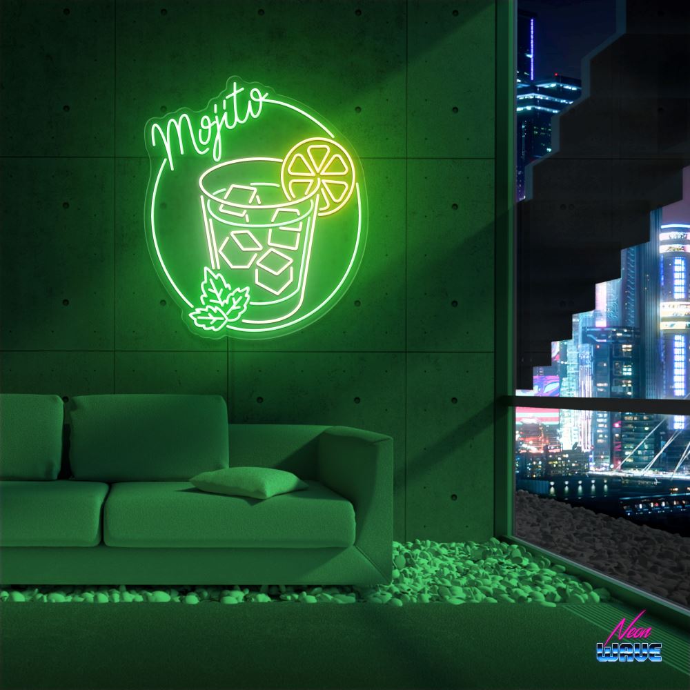 Mojito Neon Sign Neonwave.ch 50cm 