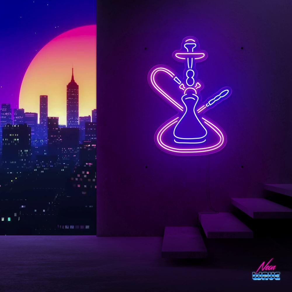 Shisha Neon Sign Neonwave.ch 