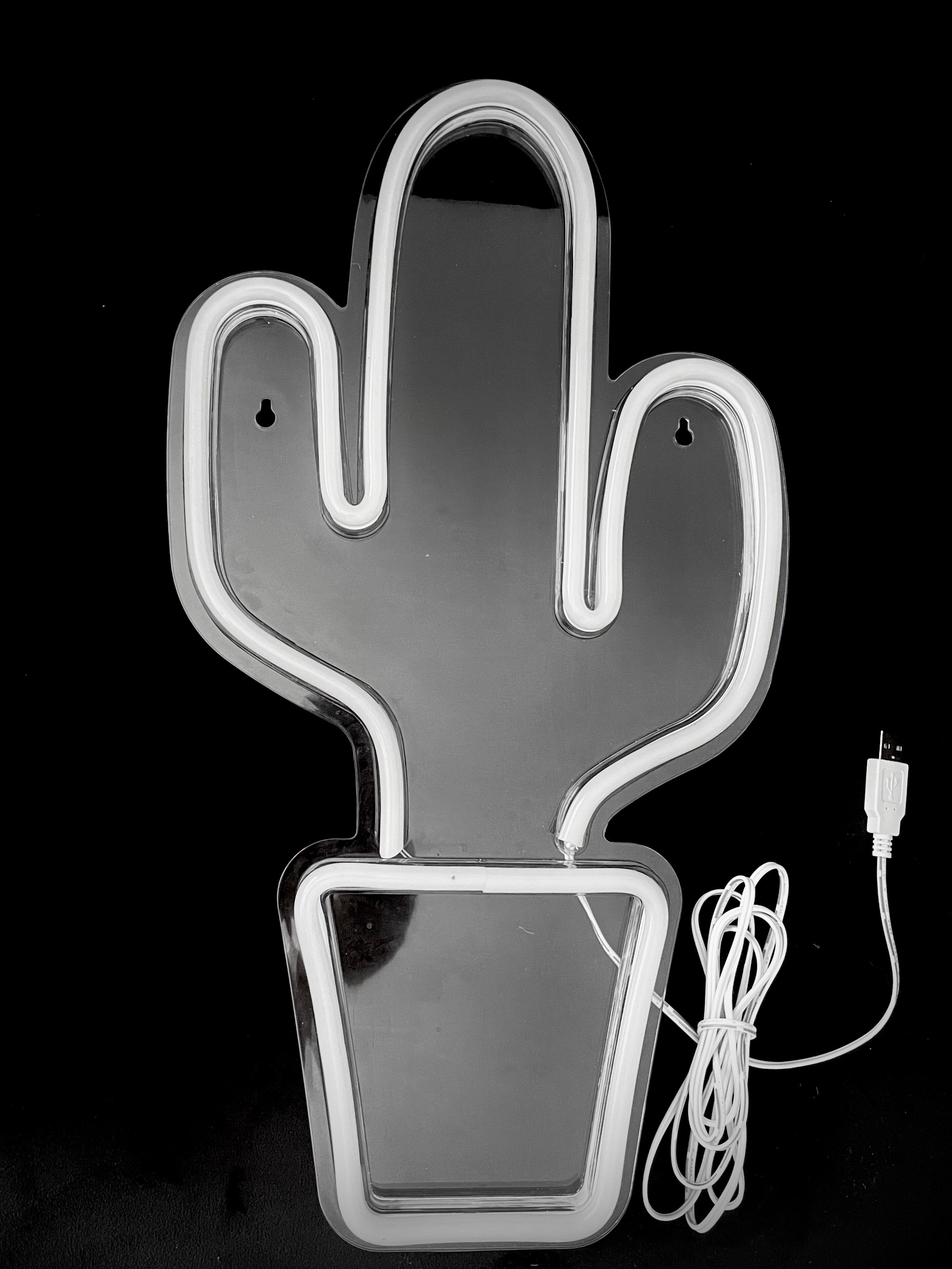 Kaktus Neon Sign Neonwave.ch 