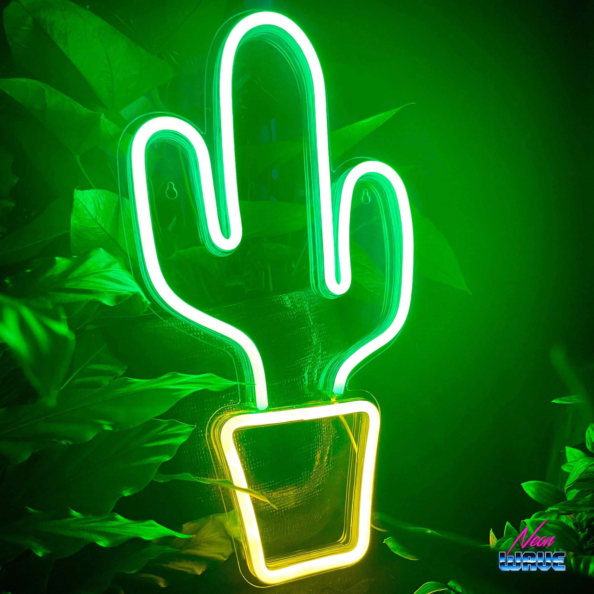 Kaktus Neon Sign Neonwave.ch 
